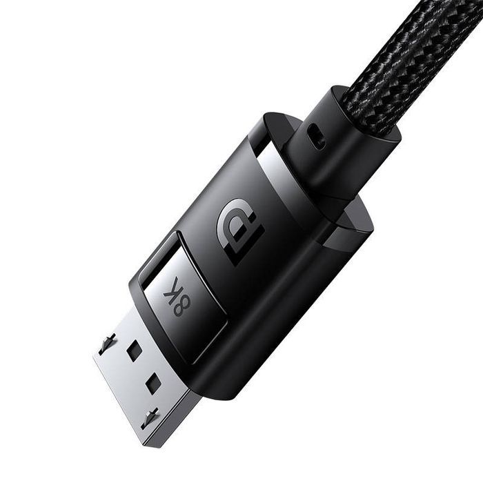 Kabel Displayport Baseus 8K 2M 240Hz Hdr Do Monitora I Tv