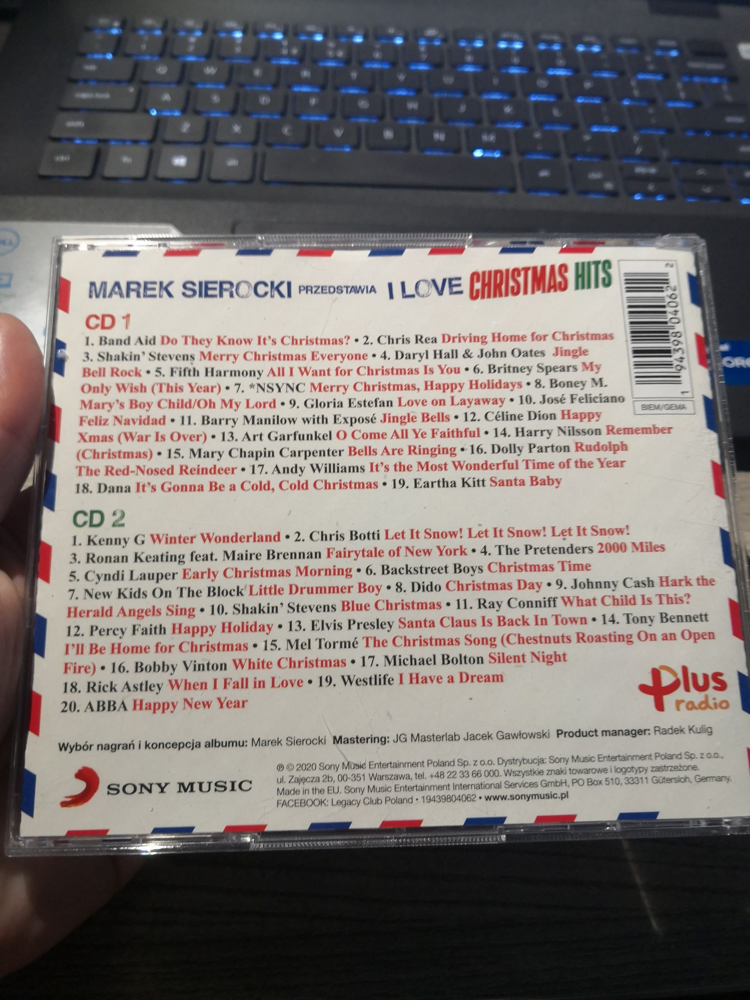 CD Marek Sierocki Przedstawia I Love Christmas Hits - kompilacja 2020