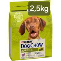 Dog Chow 2,5kg + Gratis, Adult 1+ Purina Jagnięcina Pokarm dla Psa