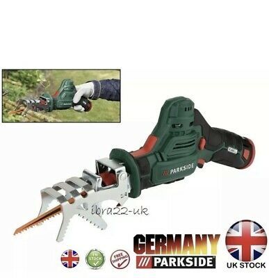 Аккумуляторна сабельна пила сГерман Parkside PAAS 12/сучкорез/веткорез