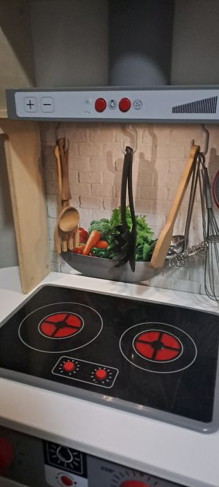 Cozinha de madeira (lidl) e acessórios