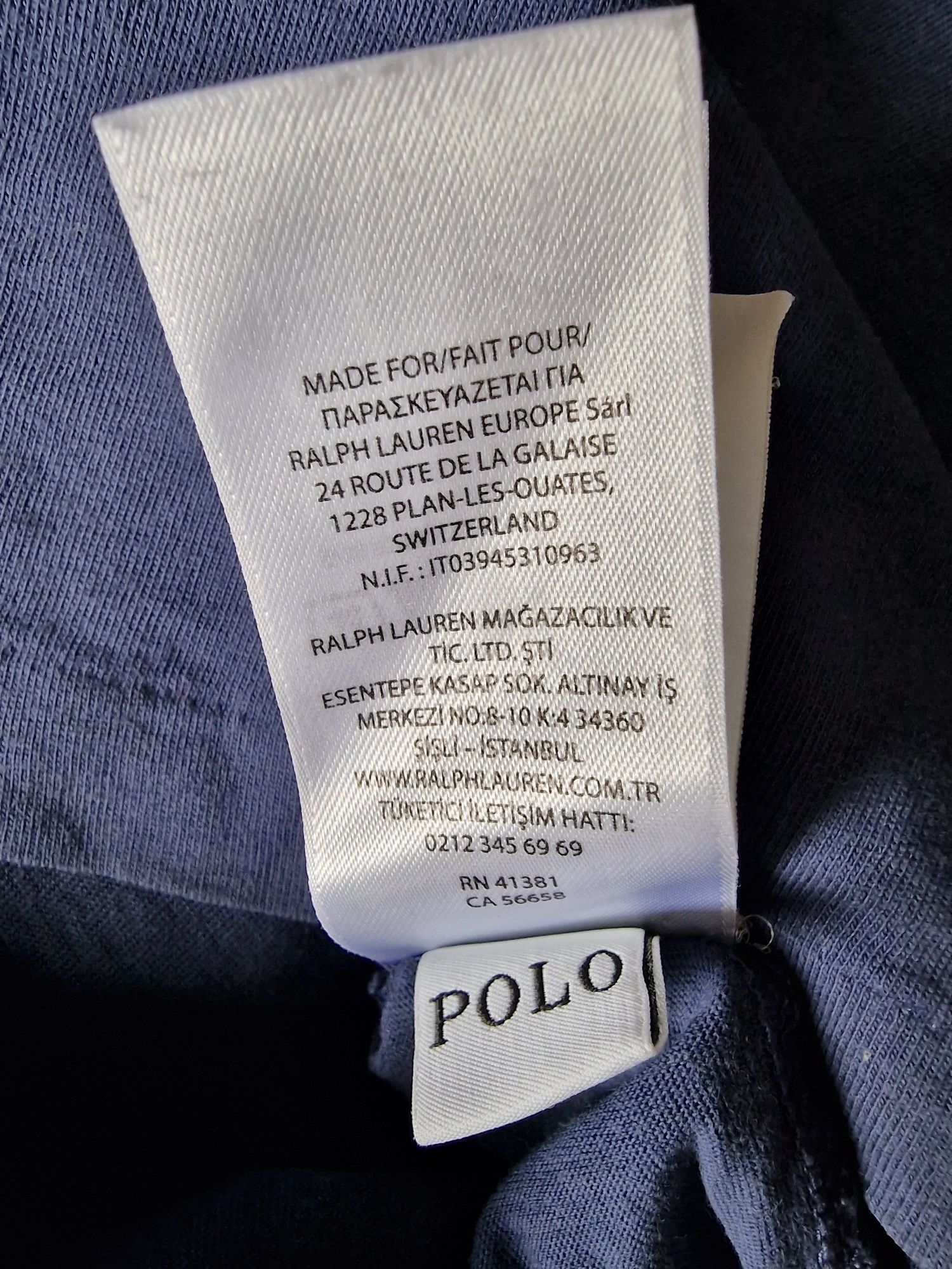 Koszulka T-shirt Polo Ralph Lauren roz M męska