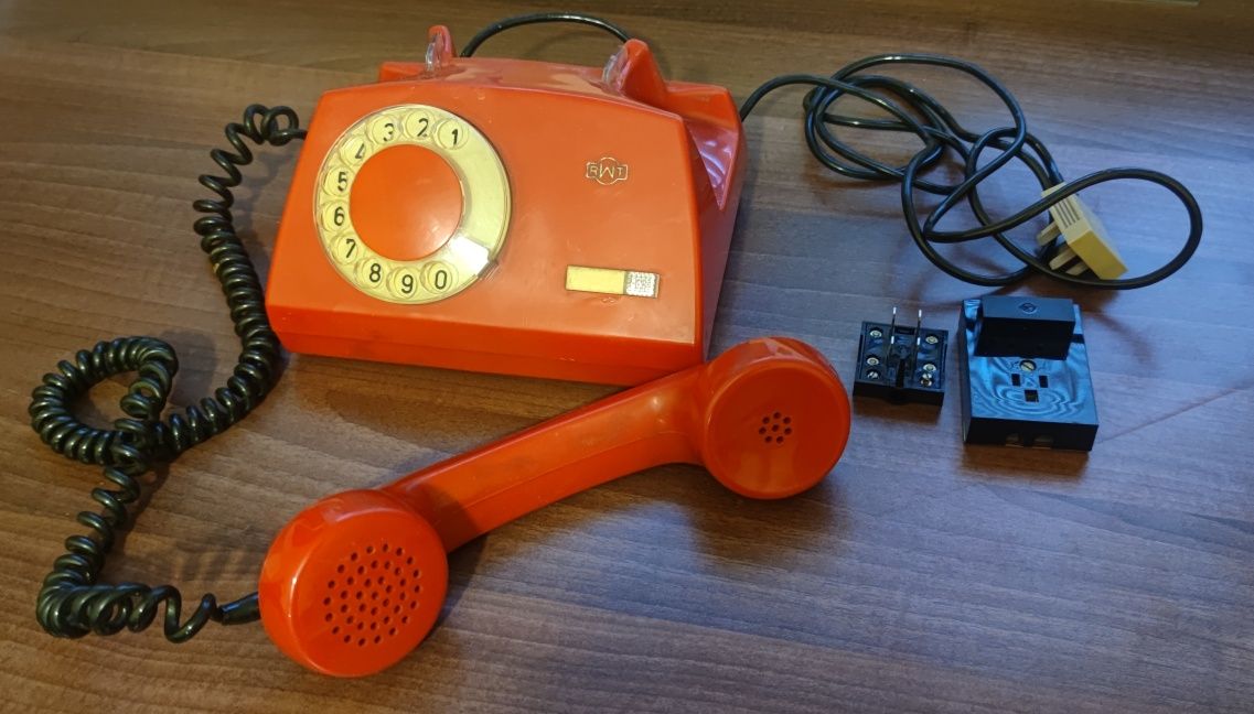 Телефон Aster 72, 1970-е годы с циферблатом made in Poland времен СССР