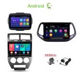 (NOVO) Rádio 2DIN • JEEP • Renegade • Compass • Patriot • Android
