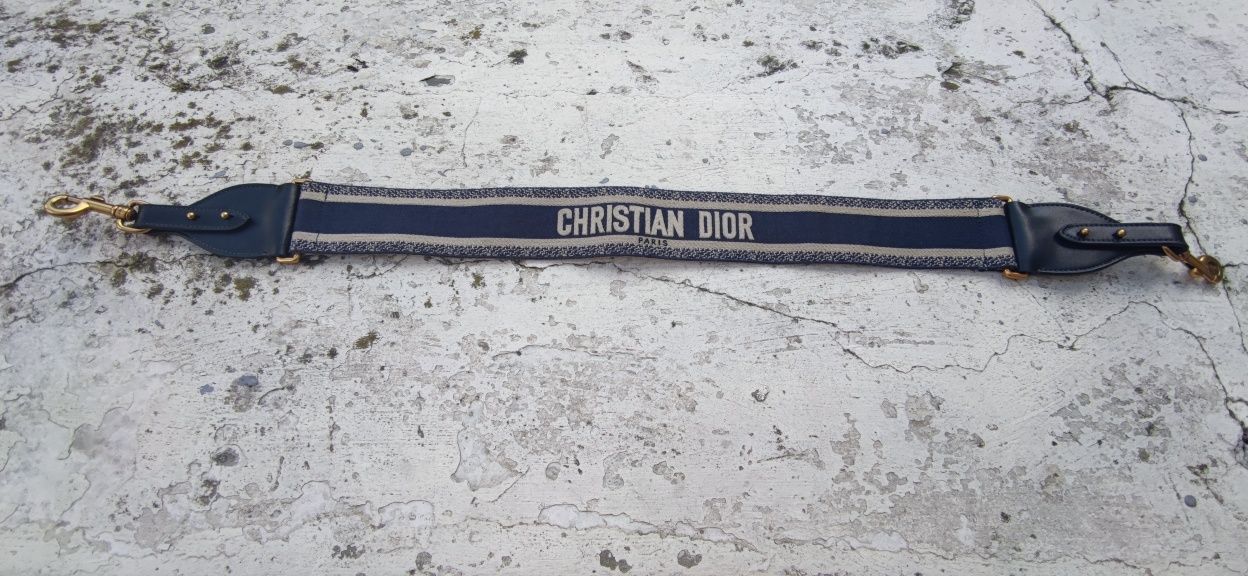Плечевой ремень Christian Dior с вышивкой