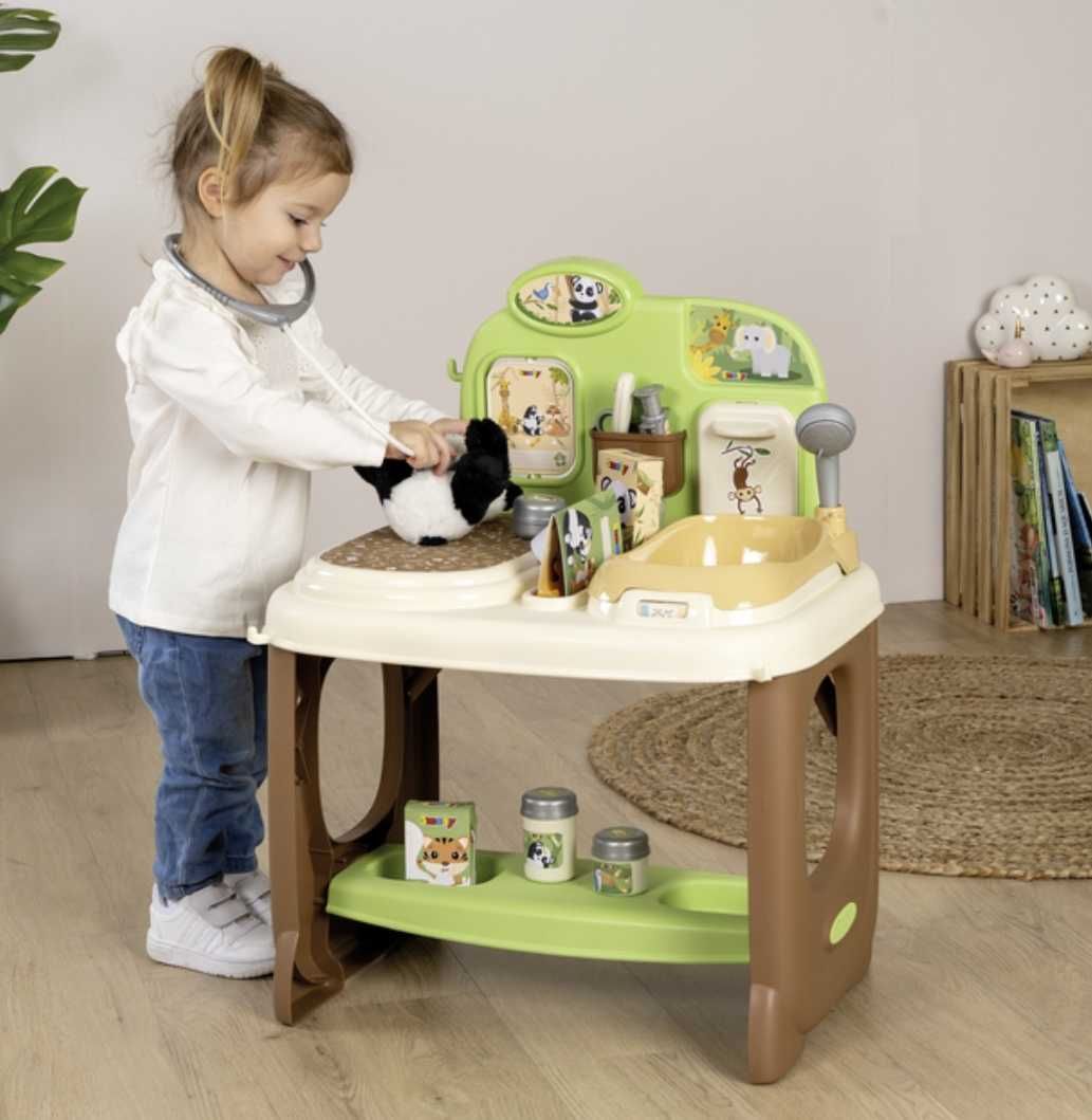 Ігровий набір Smoby Центр для догляду за тваринами з пандою (340406)