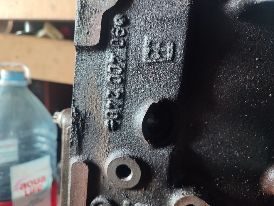 Блок цилиндров opel zafira A 2.0 дизель, Y20DTH