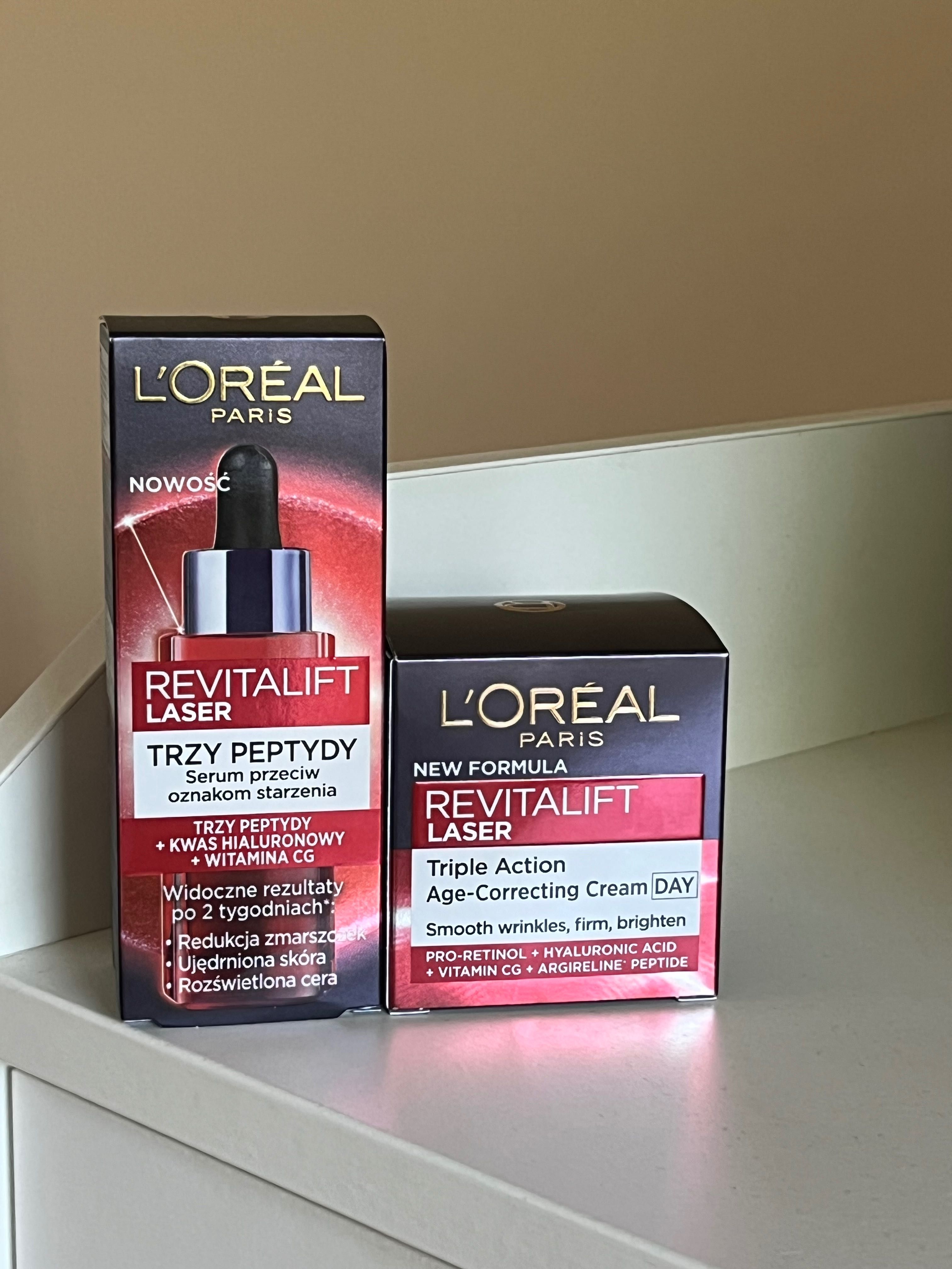 L’Oreal Paris zestaw serum+krem Revitalift Laser