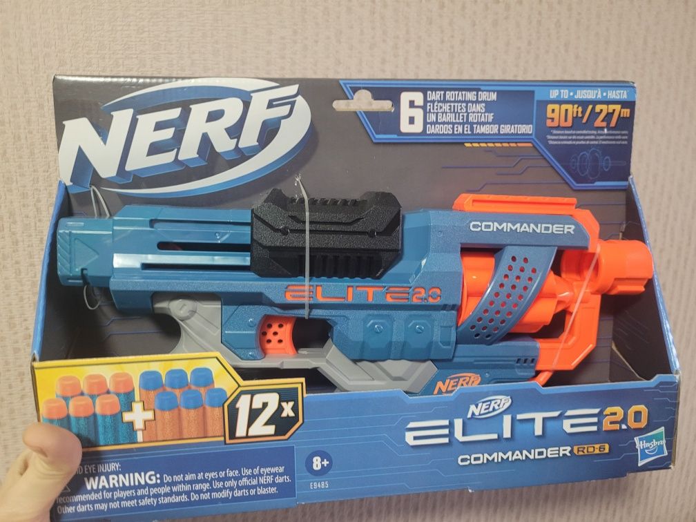 БЛАСТЕР NERF з лазерним прицілом ELITE 2.0 VOLT SD-1