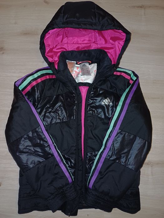 Kurtka dziewczęca przejściowa Adidas r.128