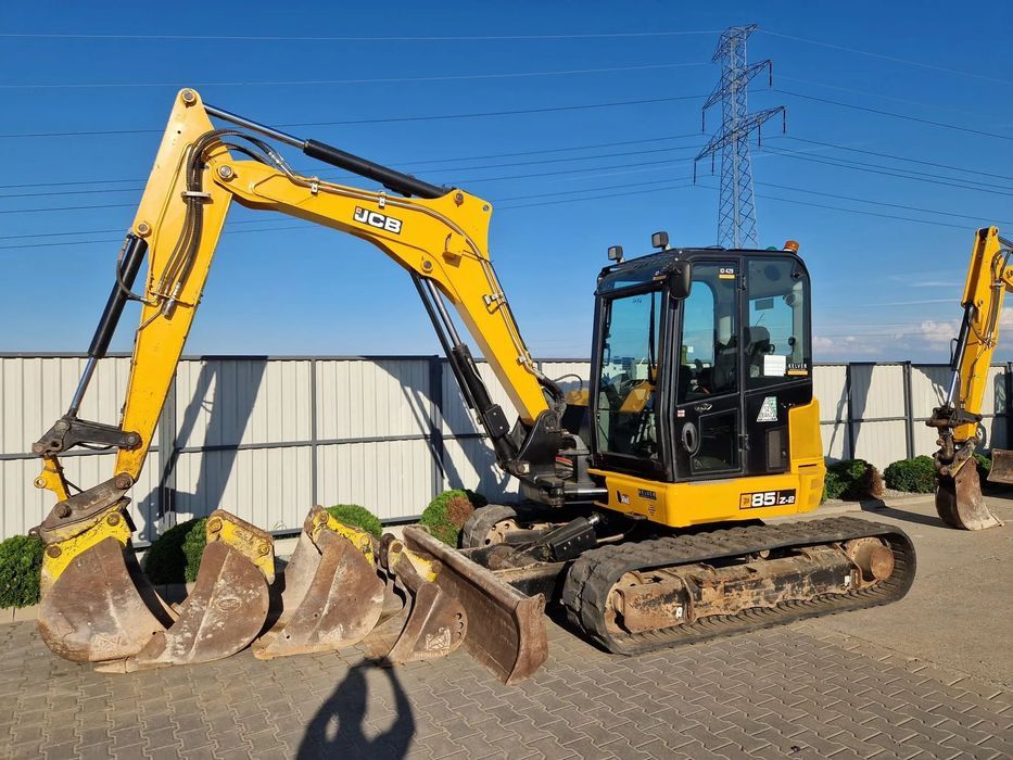 JCB 85Z-2 * next gen * 2020r. *  3 101 mth * Klimatyzacja * 4 łyżki *  ID: 429