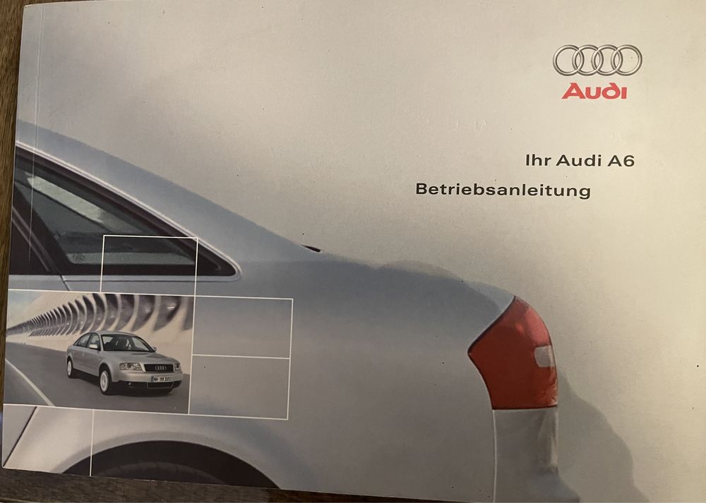 Instrukcj obsługi Audi A6