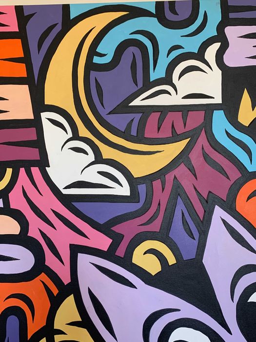 Quadro do conhecido pintor The Caver