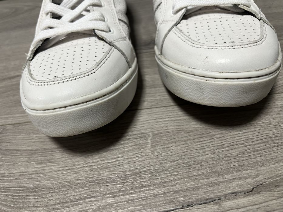 Polo wear білі чоловічі кеди, кросівки з перфорацією, р. 41,5