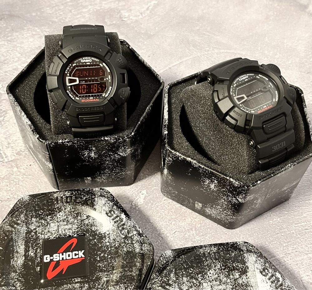 Casio G-Shock G-9000MS-1 годинник мілітарі протиударний mudman Ø46.3мм