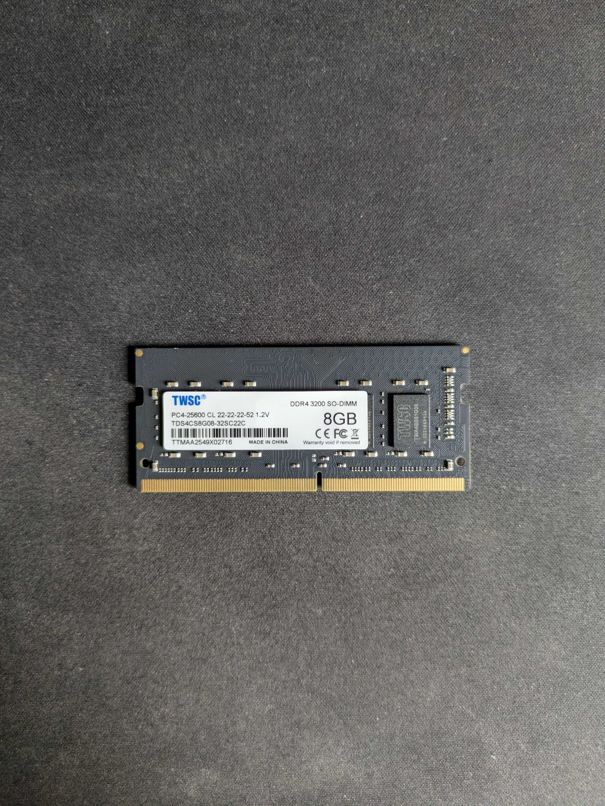 Pamięć RAM do laptopa DDR4 8GB 3200MHz SO-DIMM