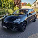 Porsche Macan Turbo / Polski Salon / Koła 22" / Aktywny Wydech-TechArt