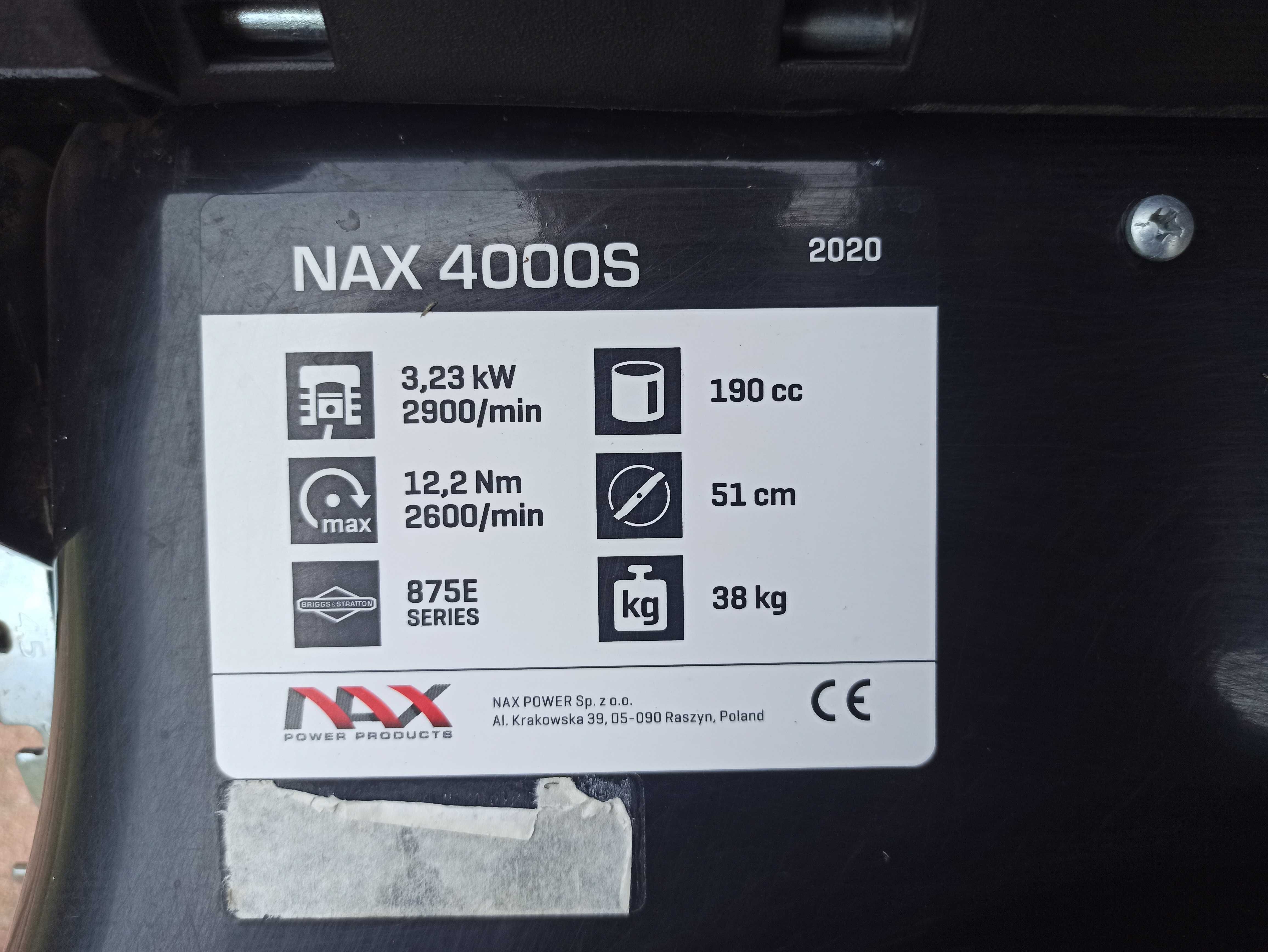 Kosiarka spalinowa NAX 4000S