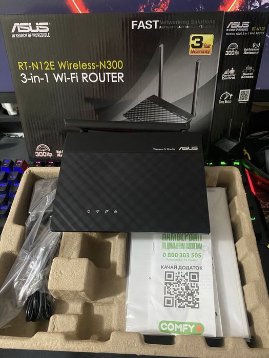 Роутер Wi-Fi Asus RT-N12E