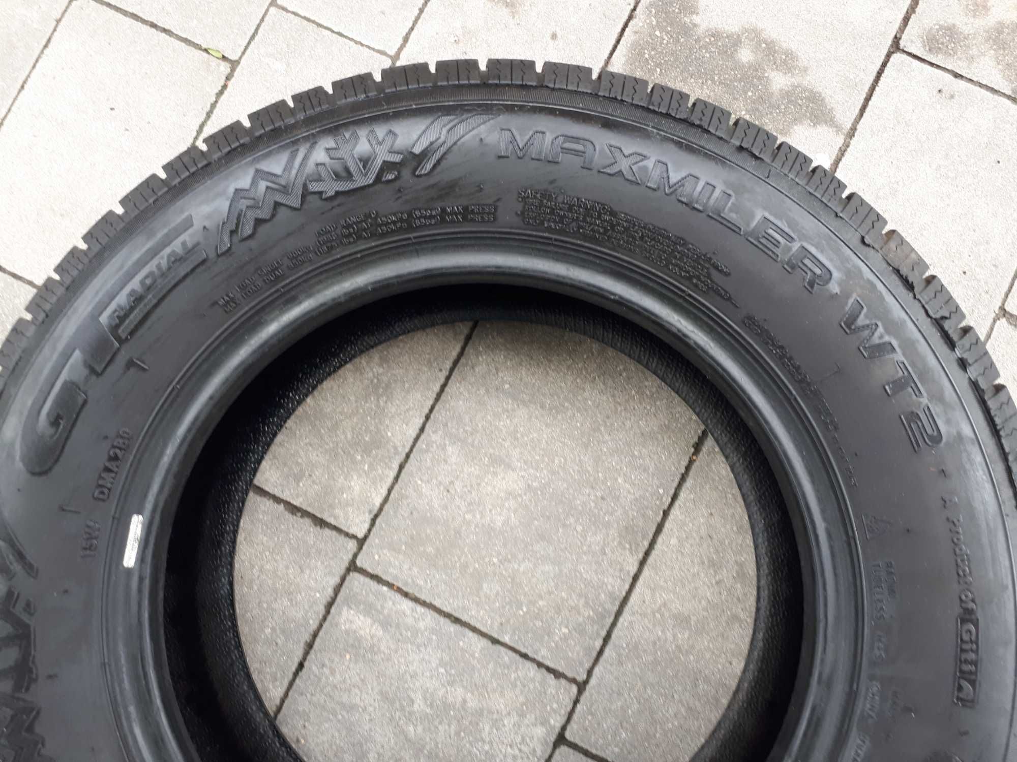 GT Radial Maxmiler WT2 195/70 R15C 2szt.