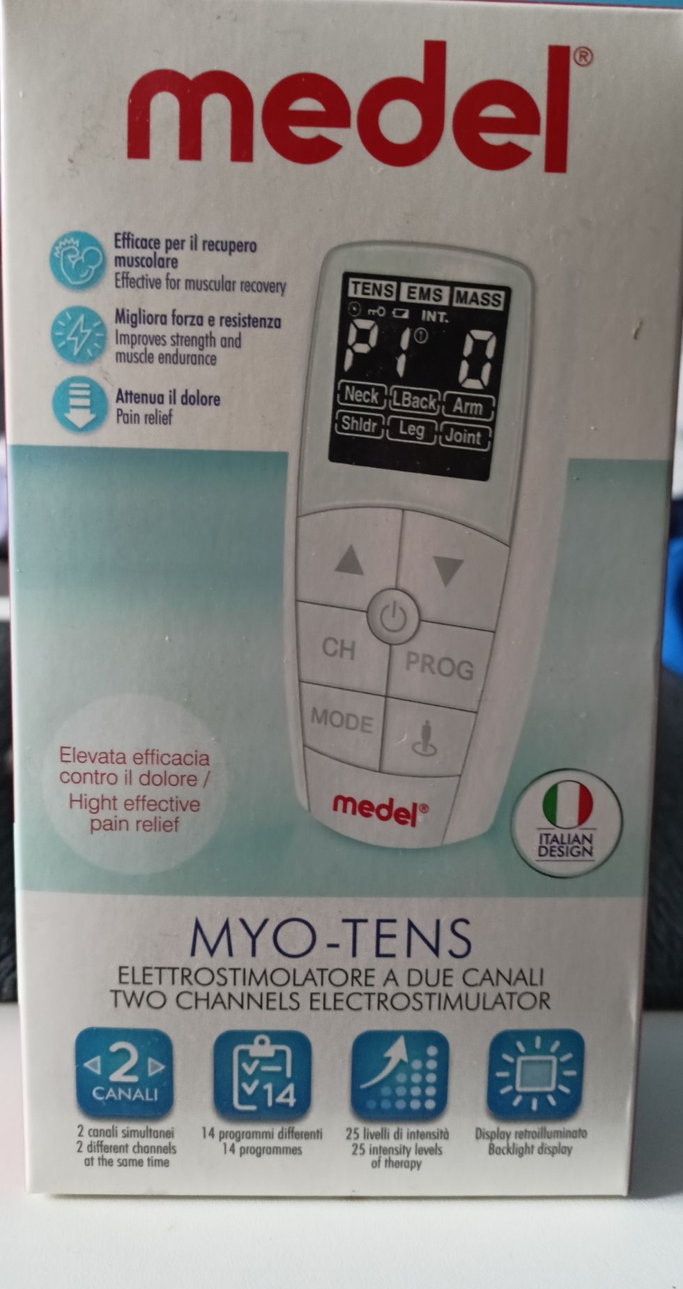 Elektrostymulator mięśni MEDEL MYO-TENS 95233