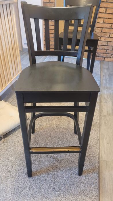 Krzesła dębowe barowe chokery super solidne 4szt..