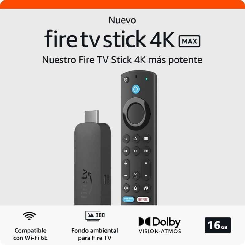 [NOVO] Amazon Fire TV Stick 4K MAX 2023