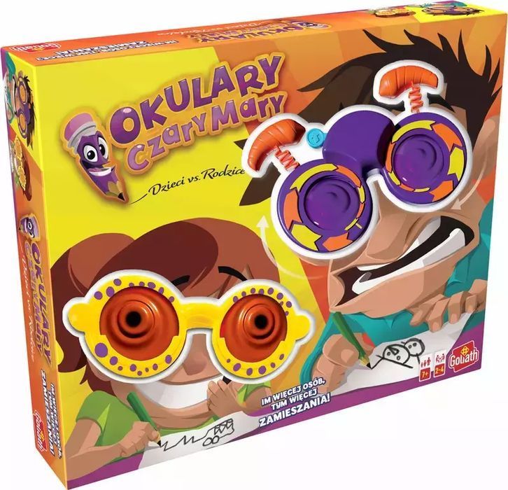 Okulary Czary Mary, Dzieci vs. Rodzice, Goliath Games. Goliath