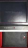 TOMMY HILFIGER Oryginalny Meski Portfel Skorzany RFID Czarny w Pudelku