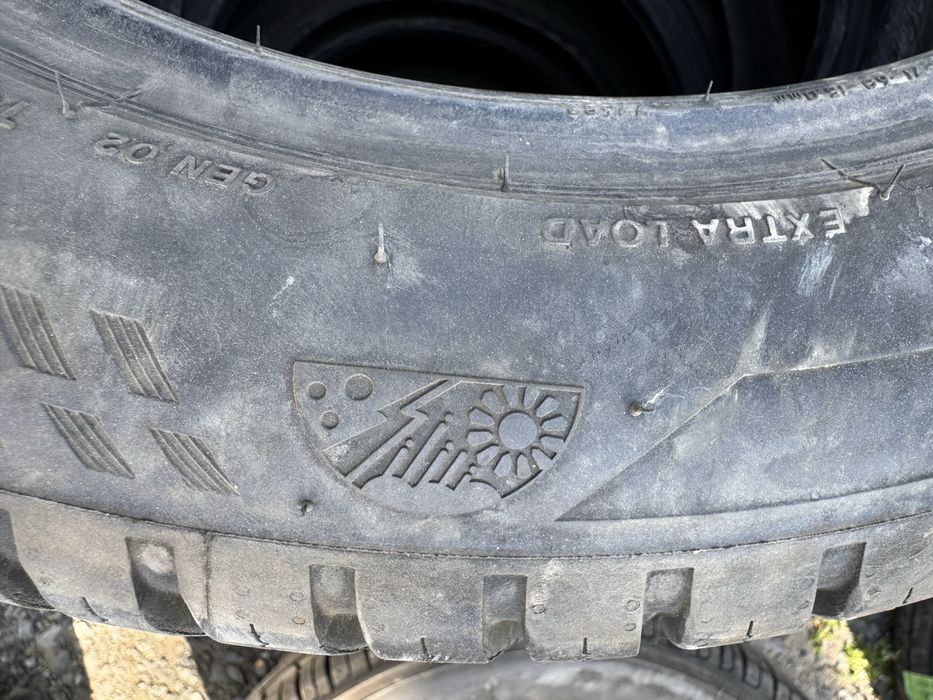 Шини 195/55 R16 Firestone Multiseason , стан нових 4 шт всесезонка