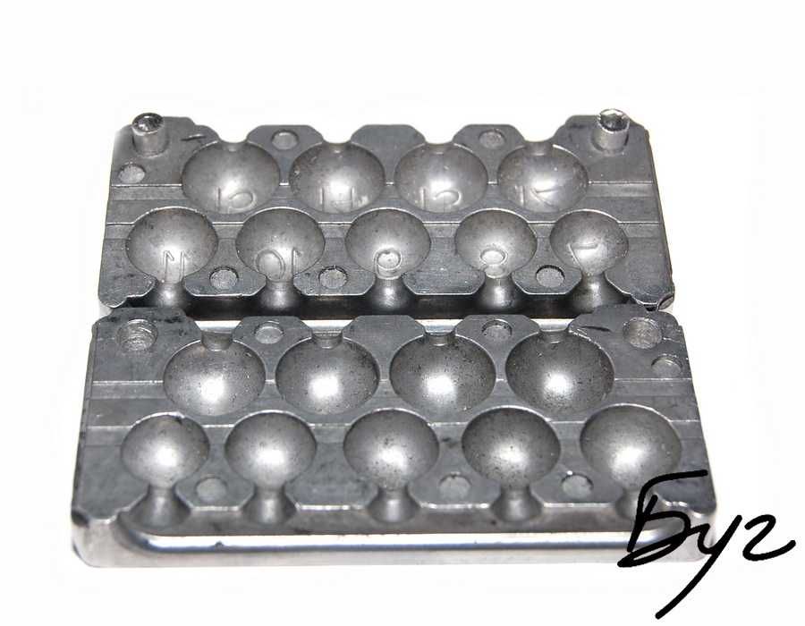 Форма для виготовлення розбірної чебурашка 1-7 або 7-15 грам алюміній