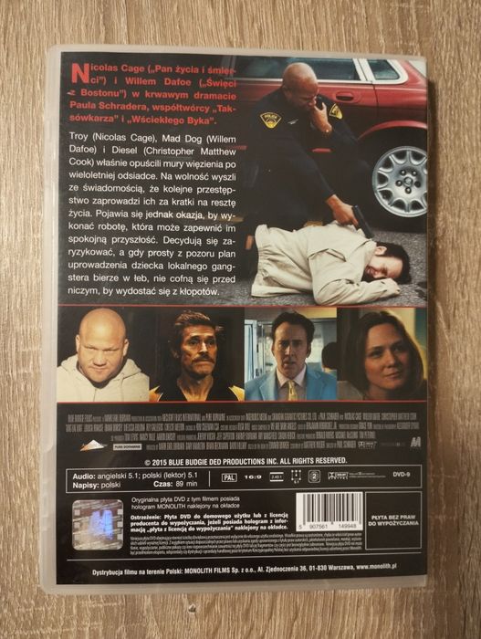 Płyta DVD Film Geniusze zbrodni