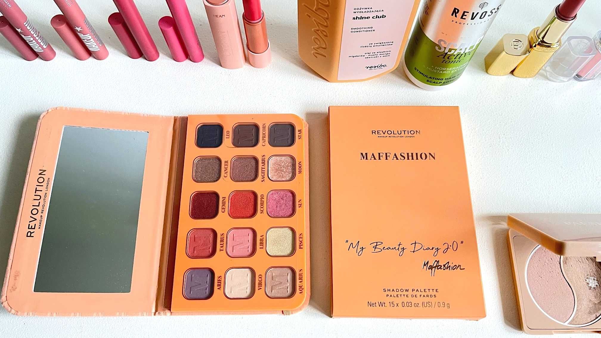 NYX Brwi Resibo Odżywka MAFFASHION Cienie L'oreal Pomadka Eveline
