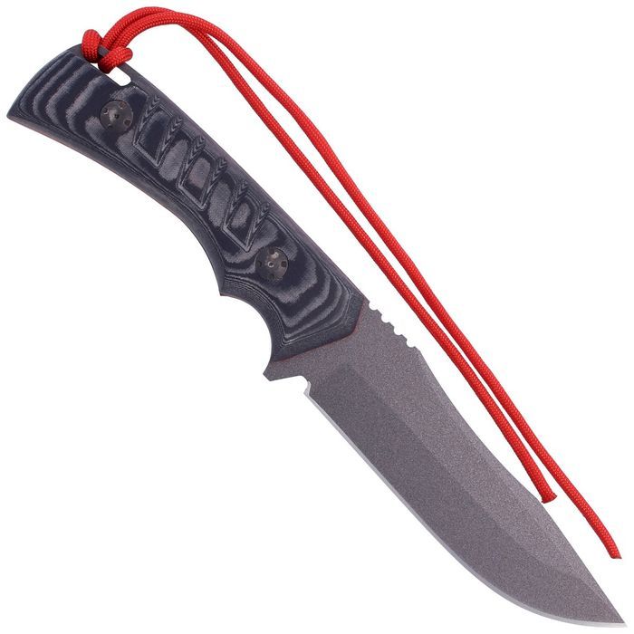 Nóż Muela Crusader Black Micarta, Black Blade 125mm (CRUSADER-13M.N)