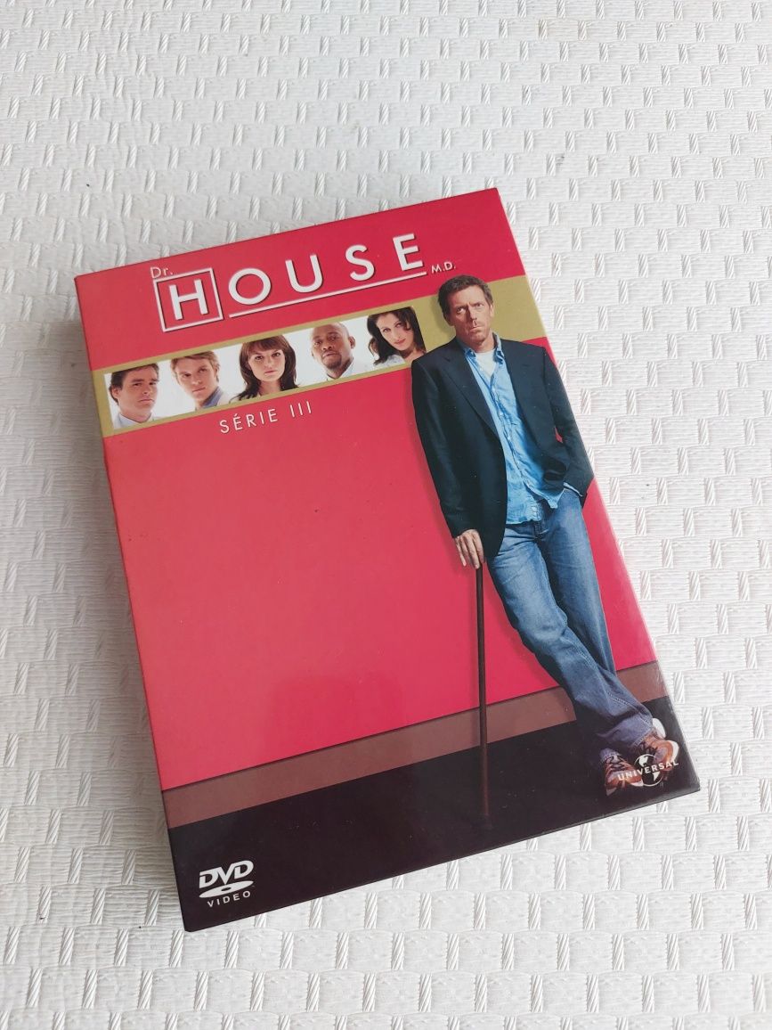 Dr House em DVD originais temporada 3 (portes de envio incluídos)