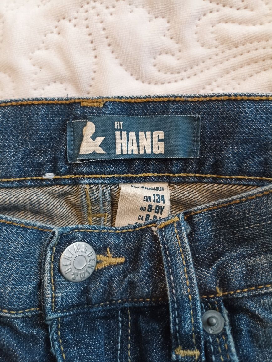 Spodnie jeansowe H&M roz.134