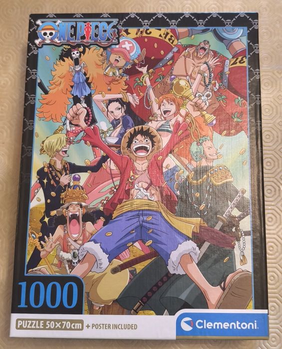 Puzzle 1000 peças + poster incluído ANIME Clementoni