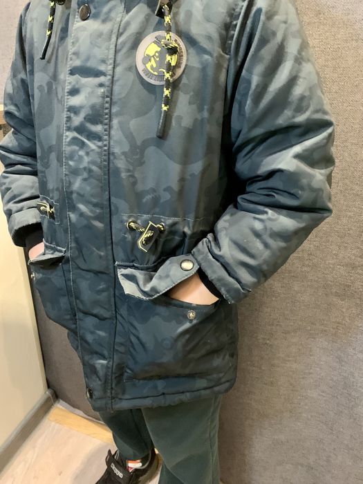 Курточка зимова для хлопчика 110-116