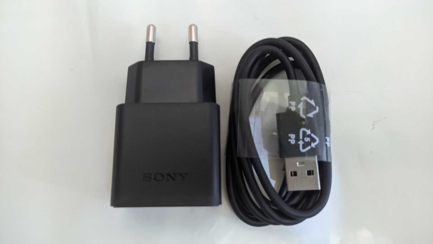 Быстрая зарядка Sony UCH12 Quick Charger + кабель type-c Оригинал