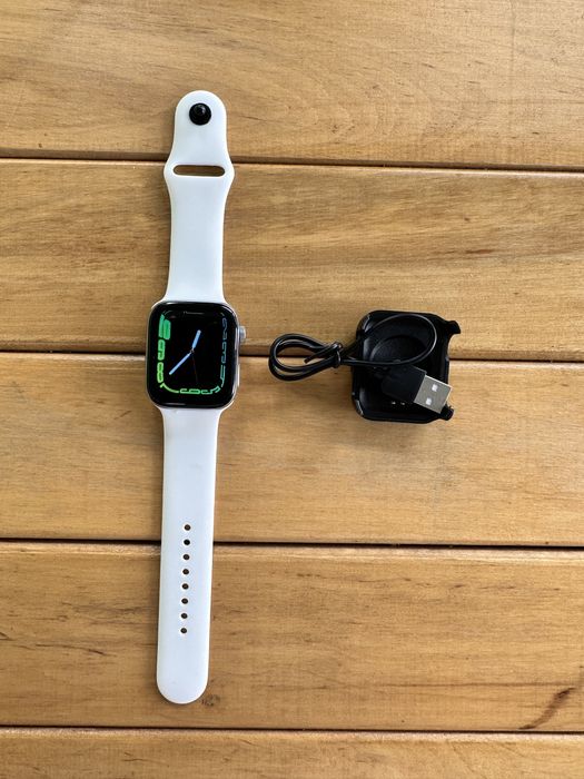 Smartwatch srebrny Apple android