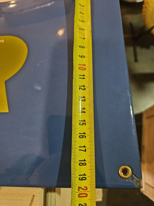 Placa esmaltada Goodyear