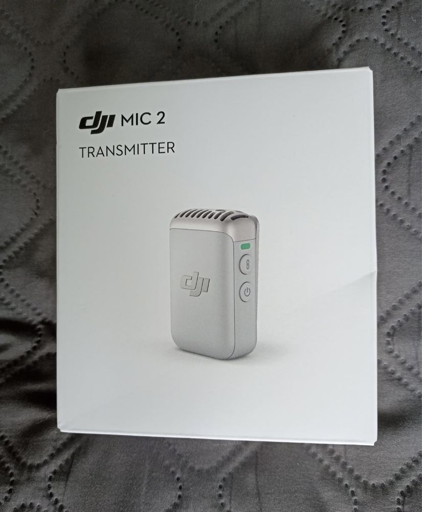 Мікрофон DJI Mic 2 Transmitter / Нові / В наявності чорні і білі !