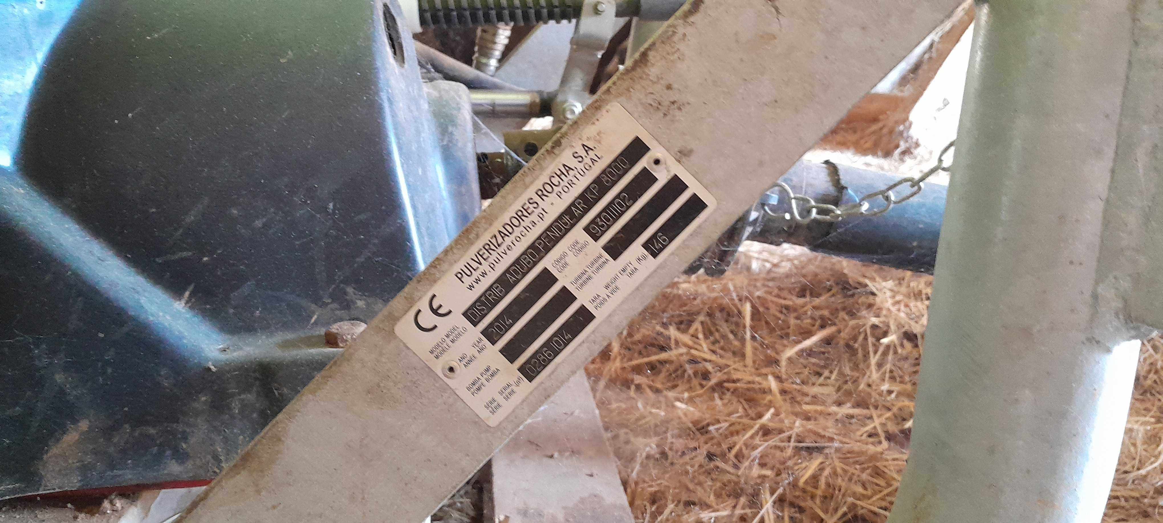 Distribuidor de Adubo Pendular Rocha KP800Q