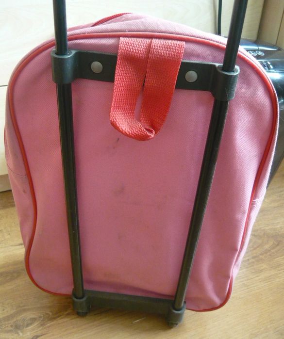 plecak tornister walizka dziecięca na kółkach z rączką angry birds