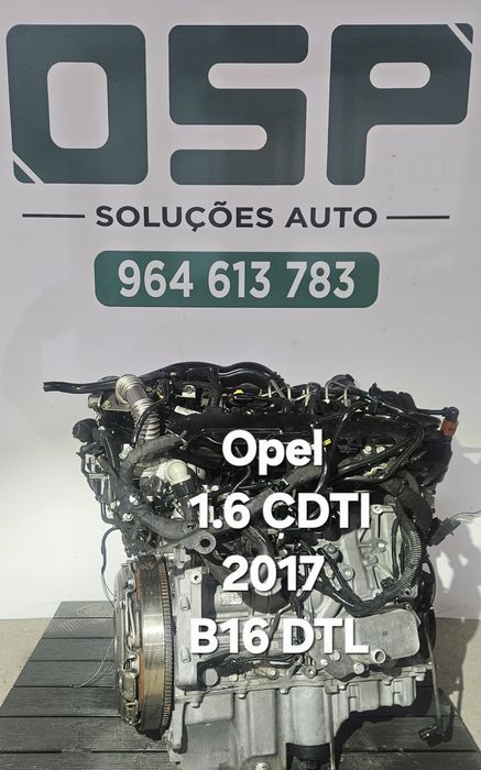 Motor 1.6cdti opel (B16DTL)
