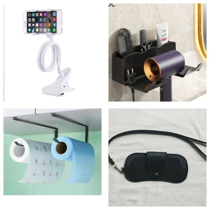 Держатель фена с органайзером