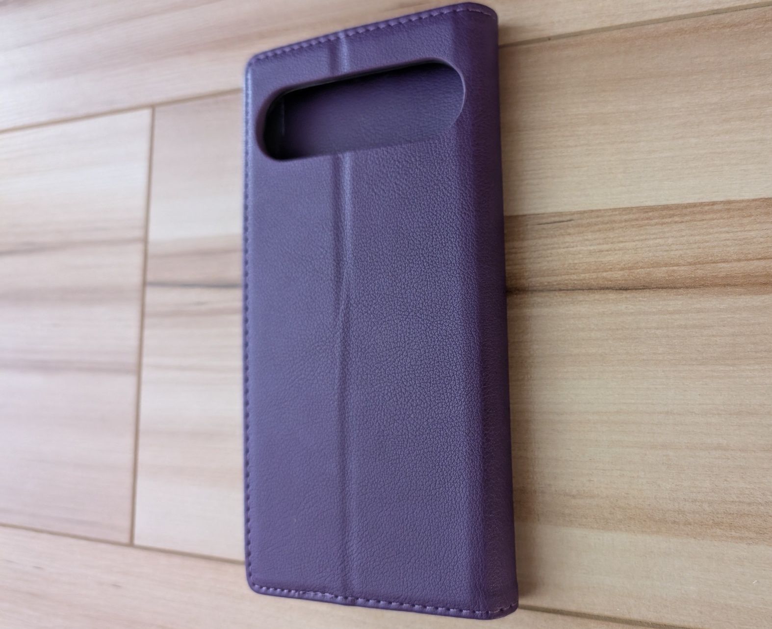 Etui z klapką portfel magnetyczne skórzane Google Pixel 9 Pro XL