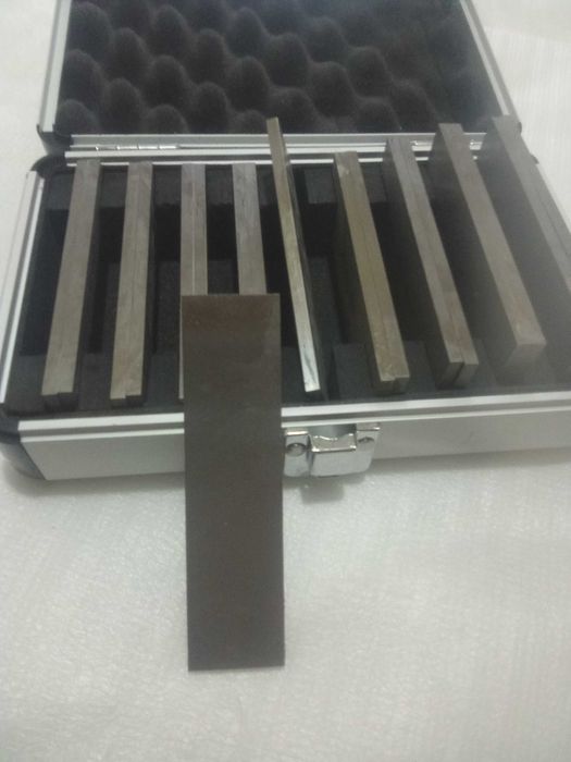 Conjunto de 4 esquadros de precisão .50, 75, 100 e 150mm