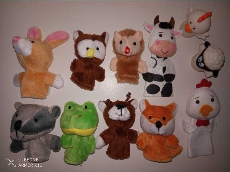 Pack 11 fantoches de dedos