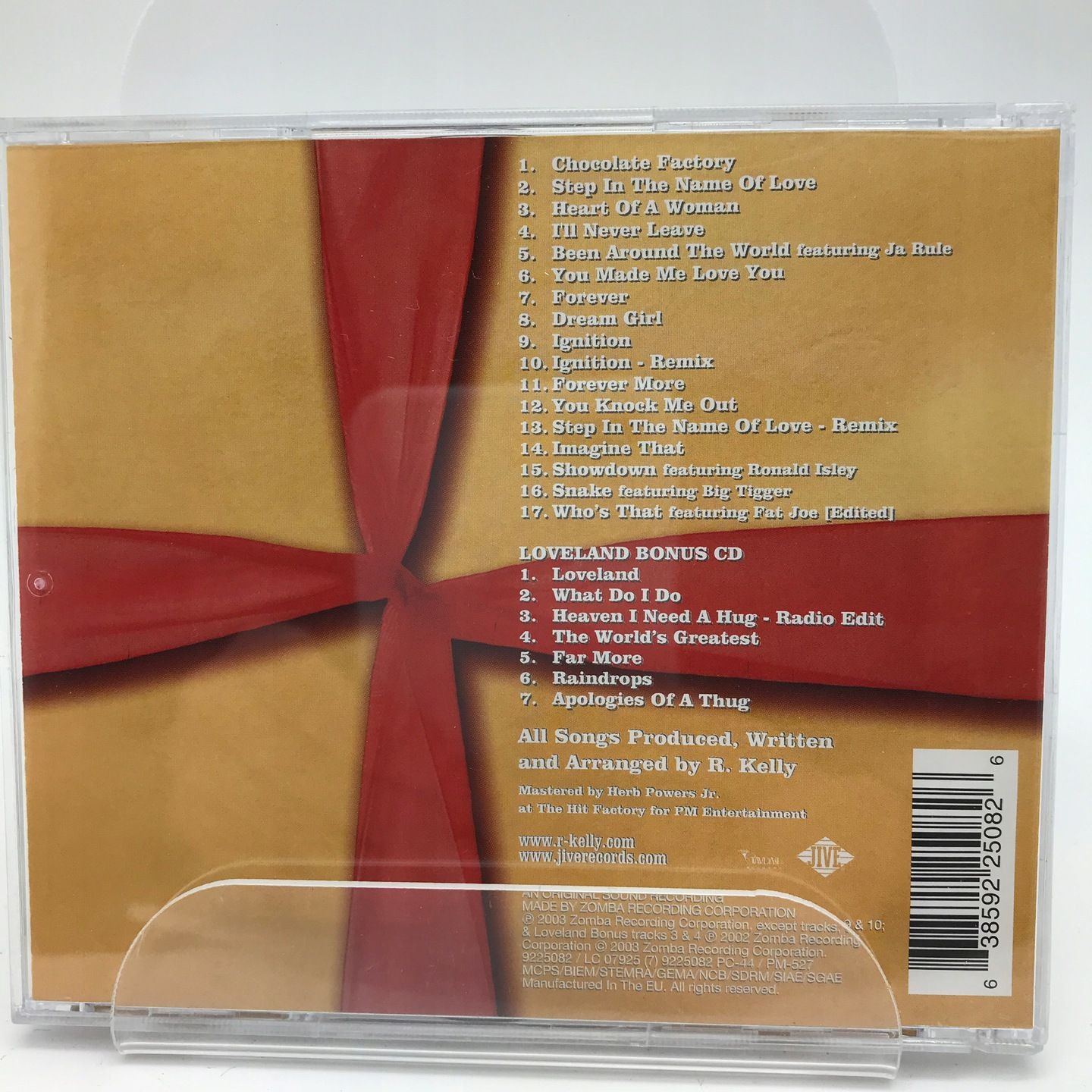 cd - robert sylvester kelly - chocolate factory